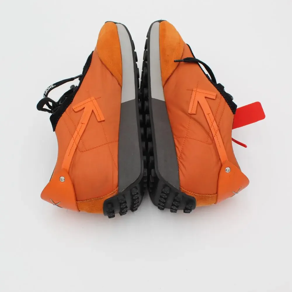 Off White Arrow Running Sneaker 43 Mens 10 Orange Virgil Abloh Streetwear Retro